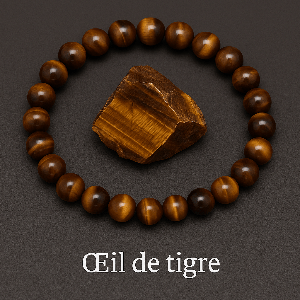 Œil de tigre – bracelet en pierre naturelle - Bracelet en Pierre naturelle - Bijoux en Pierre Naturelle